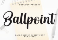 Ballpoint Font - Featured Image