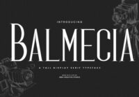 Balmecia Font - Featured Image