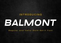 Balmont Font - Featured Image