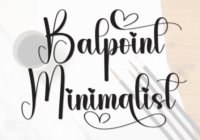 Balpoint Minimalist Font - Featured Image
