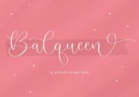 Balqueen Font - Featured Image