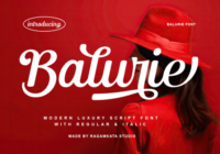 Balurie Regular Font - Featured Image