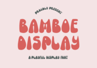 Bamboe Display Font - Featured Image
