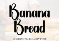 Banana Bread Font - Featured Image