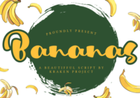 Bananas Font - Featured Image