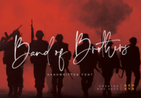 Band of Brothers Font - Featured Image