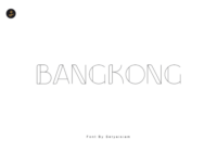 Bangkong Font - Featured Image
