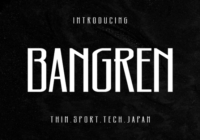 Bangren Font - Featured Image