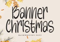 Banner Christmas Font - Featured Image