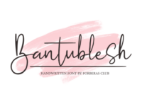 Bantublesh Font - Featured Image