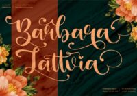 Barbara Lattvia Font - Featured Image