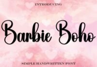 Barbie Boho Font - Featured Image