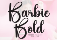 Barbie Bold Font - Featured Image