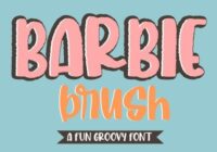 Barbie Brush Font - Featured Image
