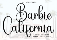 Barbie California Font - Featured Image