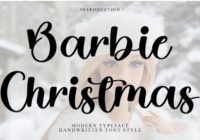 Barbie Christmas Font - Featured Image