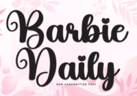 Barbie Daily Font - Featured Image