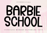 Barbie School Font - Featured Image