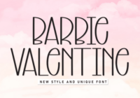 Barbie Valentine Font - Featured Image