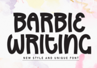 Barbie Writing Font - Featured Image