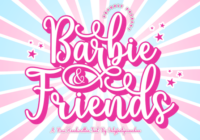 Barbie and Friends Font - Featured Image