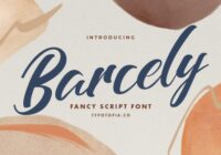 Barcely Font - Featured Image