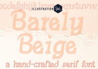Barely Beige Font - Featured Image