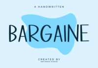 Bargaine Font - Featured Image