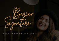 Barier Signature Font - Featured Image