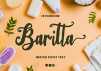 Baritta Font - Featured Image