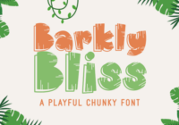 Barkly Bliss Font - Featured Image
