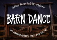 Barn Dance Font - Featured Image