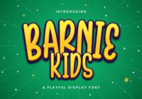 Barnie Kids Font - Featured Image
