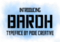Baroh Font - Featured Image