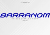 Barranom Font - Featured Image
