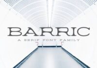 Barric Family Font - Featured Image