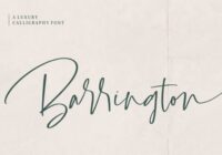 Barrington Font - Featured Image