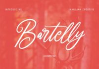Bartelly Script Font - Featured Image