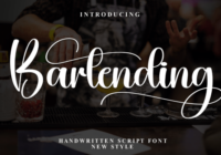 Bartending Font - Featured Image