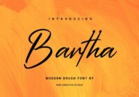 Bartha Font - Featured Image