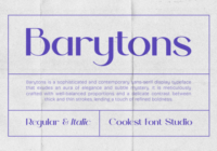 Barytons Font - Featured Image