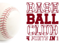 Baseball Club Font - Featured Image