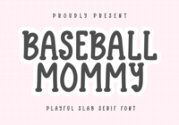 Baseball Mommy Font - Featured Image