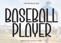 Baseball Player Font - Featured Image