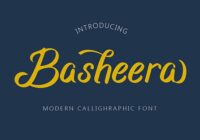 Basheera Font - Featured Image