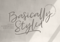 Basically Styled Font - Featured Image