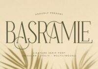Basramle Font - Featured Image