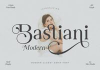 Bastiani Modern Font - Featured Image
