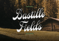 Bastille Fields Font - Featured Image