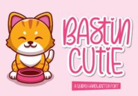 Bastin Cutie Font - Featured Image